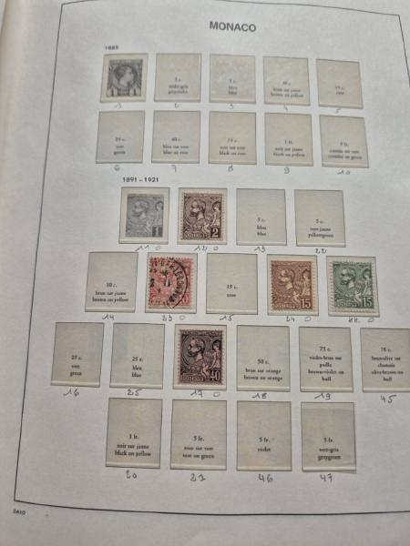 1922-2022, Collection de MONACO en 6 albums (4 Devo