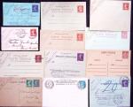 1890-1960 Collection d'entiers postaux de France neufs