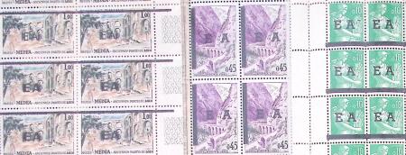 1962env. Collection de timbres et lettres avec surcharges
