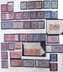 1890-1976 Collection spécialisée de Maroc en deux album,