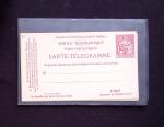1880-1981 Lot d'entiers postaux pneumatiques type Chaplain,