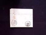 1849-1876 Saône et Loire - 10 lettres affranchies par