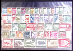 1945-1959, Collection sur 9 plaquettes, dont les oiseaux,