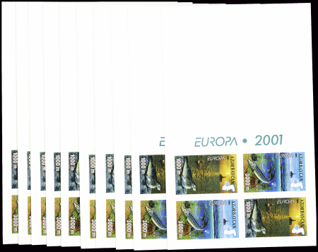 1992-2001, Lot avec un maximum de 10 de chaque émission,