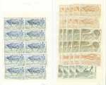 1916-1958, Classeur avec au maximum 10 exemplaires