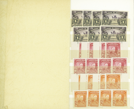1923-1980, Classeur avec au maximum 10 exemplaires