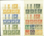 1923-1980, Classeur avec au maximum 10 exemplaires