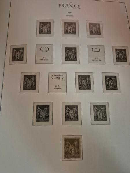 1876ca-2021, Collection de France neuve en six albums