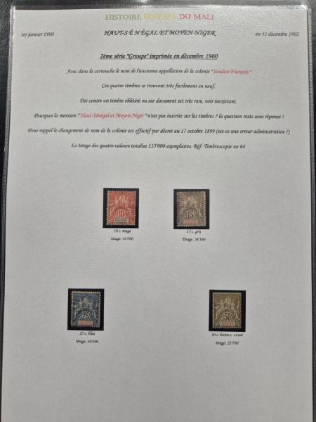 1900-02, Collection sur 33 pages d'exposition retraçant