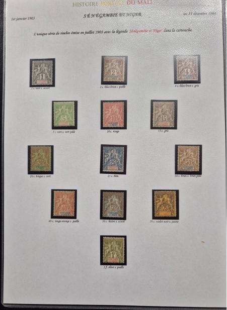 1900-02, Collection sur 34 pages d'exposition retraçant
