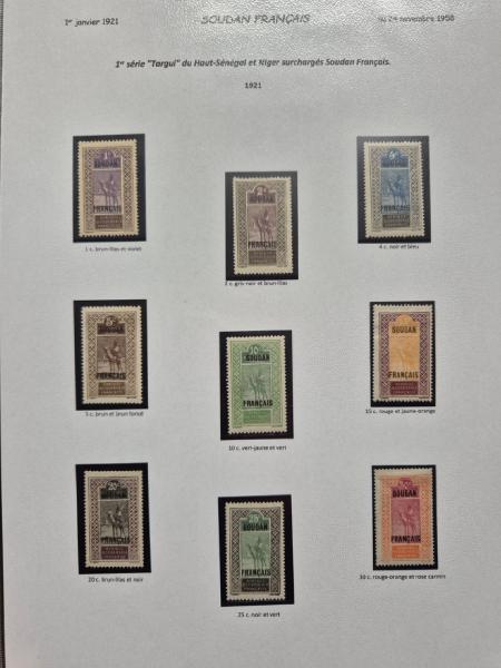 1921-59, Collection sur 83 pages d'exposition retraçant