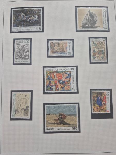 1953-2018 Collection de France neuve en 8 albums, belles