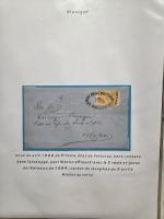 1864-1914 Mint and used collection mounted on 75 exhibition