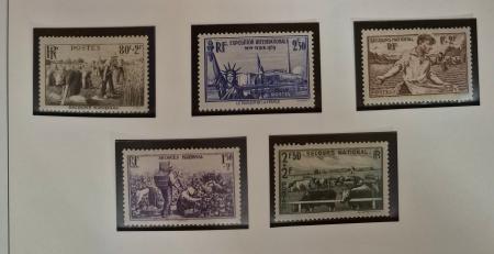1927-2014 Collection neuve de France en 8 albums Leuchtturm
