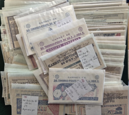 1906-65, CARNETS: Incroyable lot de plus de 130 carnets du N°135-C1 au