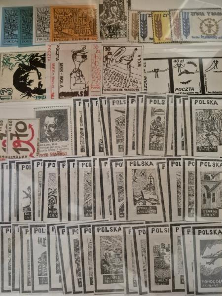 1944-1990 SOLIDARNOSC, Collection spécialisé de vignettes