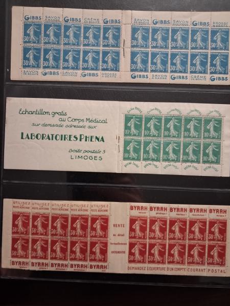 1923-1983, collections de carnets en un album, dont