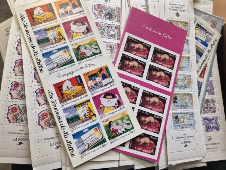 Lot de bandes carnets commémo et J.T. entre 1985 et