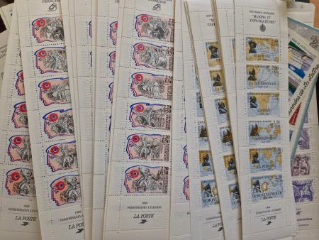 Lot de bandes carnets commémo et J.T. entre 1985 et
