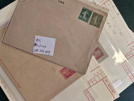 ENTIERS POSTAUX : Lot de plus de 180 Entiers Postaux,