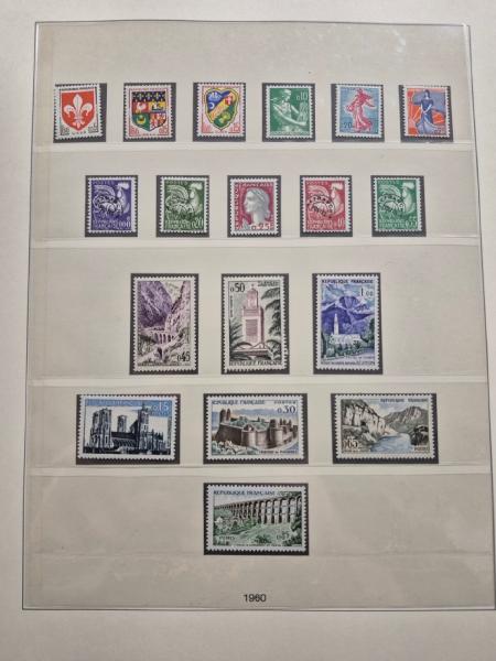 1960-2021, collection de FRANCE en 11 albums, neuf,
