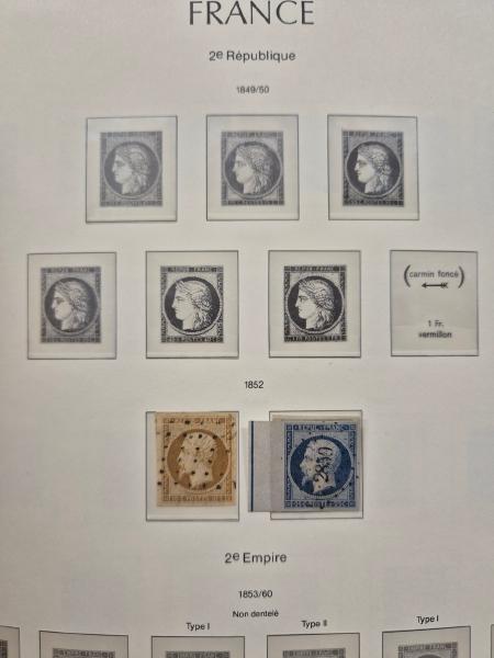 1876-2011, collection de FRANCE en 5 albums, neuf (sauf