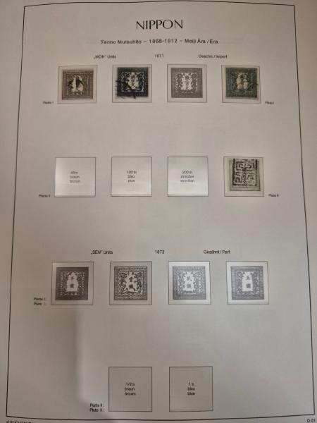 1870-2000 Divers pays en 27 albums/classeurs, principalement