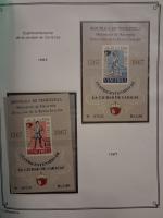 1860-2010 Lot de 103 Albums/Classeurs d'Amérique Latine