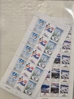 1940-1999 Ensemble de feuilles et morceaux de feuilles,