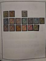 1859-1987, collection des COLONIES en 8 classeurs,