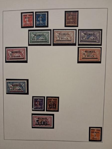 1859-1987, collection des COLONIES en 8 classeurs,