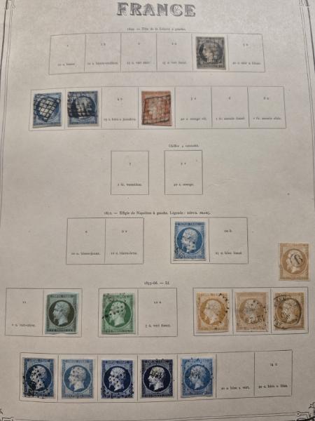 1849-1975, Collection de France avec une partie neuve