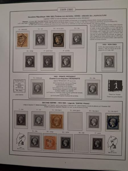 1862-2023 Collection de France neuve, avec une belle