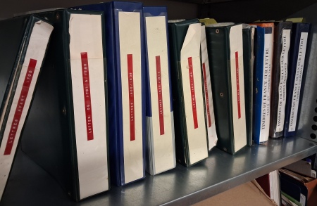 1551-1945, Collection de lettres en 10 albums couvrant