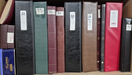 1911-2016, nombreux classeurs (plus une boite en fer