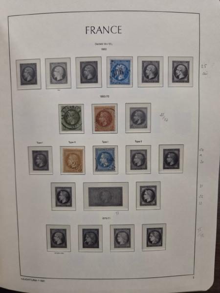 1849-2009, Collection de France en 5 albums quasi complète