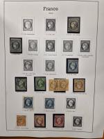 1849-2008, Collection de France en 7 albums, oblitérés
