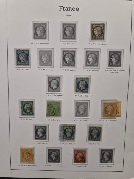 1849-2001, Collection de France en 5 albums, nombreux