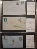 1849-1960, 12 albums de lettres de France dont lettres