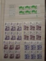 1960-1995, Ensemble de 18 classeurs avec timbres de