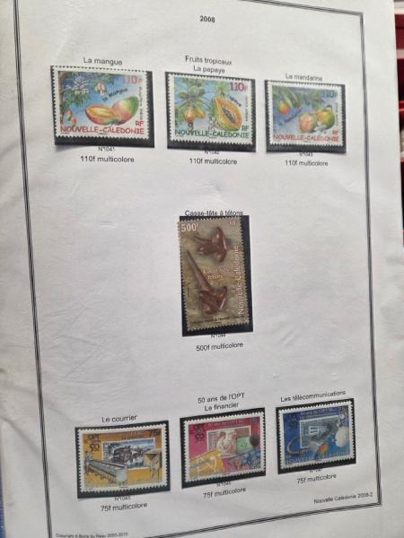 1859-2023, Collection des COLONIES en 10 classeurs,
