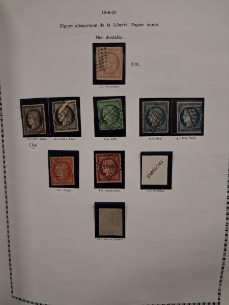 1849-2002, Réunion de plusieurs collections de France