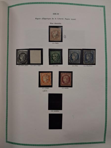 1849-2013, Collection de France en 3 albums + 2 classeurs,