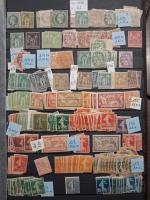 1862-1968, Stock de timbres neufs de France rangés