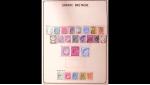 N°43Ac 10c bistre foncé Report 1 en paire, obl. GC