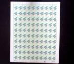 N°214A 1,98 dent. 12, FEUILLE de 100, N°N°213A (400), N°N°215/223 (300) sauf 220 (200) en FEUILLES, 