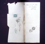 Archive de plus de 170 lettres de Paris pour Bayonne entre le 2/1/68 et le 28/12/68, variétés de déc