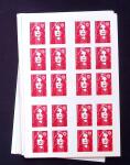 N°2874-C9 Briat, TVP rouge, 20 t. pour DAB Essayez l'enveloppe pré-timbrée, 36 carnets, neuf **, TB