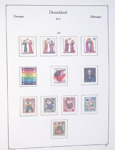 1966-2007, Collection de timbres neufs de Suisse, plus