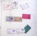 CARNETS collection de 72 carnets des origines à 2000,